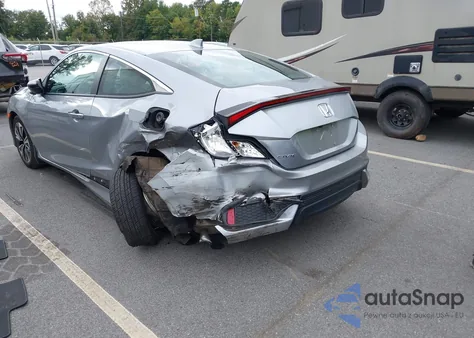 2016 Honda Civic Ex-L из США, поврежденный, VIN 2HGFC3B7XGH354015